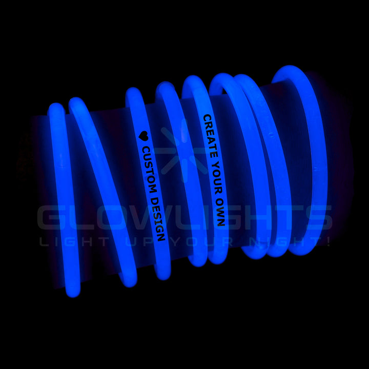 Custom Imprinted 8" Glow Bracelets