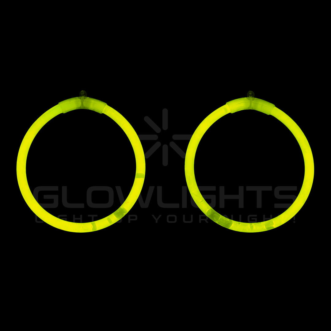Glow Large Hoop Earrings (Pair) - Metal Clip On