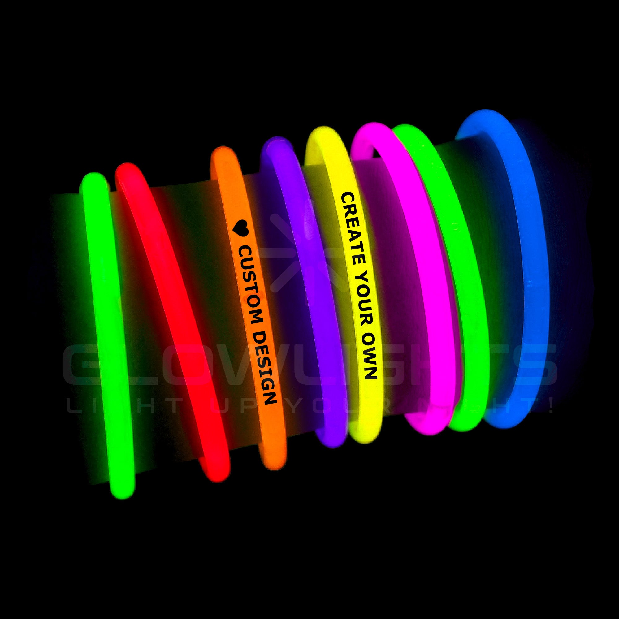 Glow at Night Silicone Wristband, Custom Glow at Night Silicone Wristband  Manufacturer,Exporter