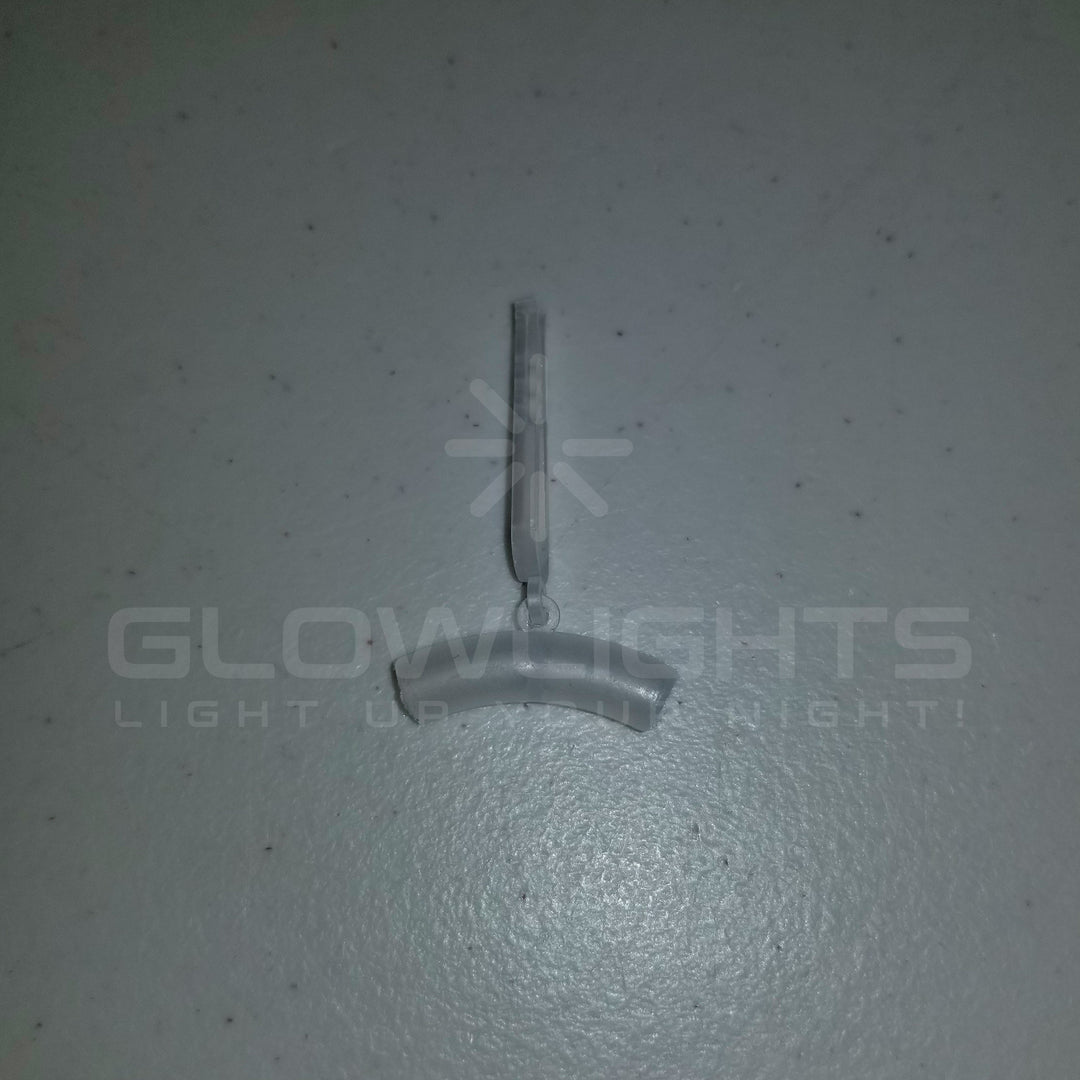 Glow Hoop Earring Connectors - Clip On - Plastic Clasp