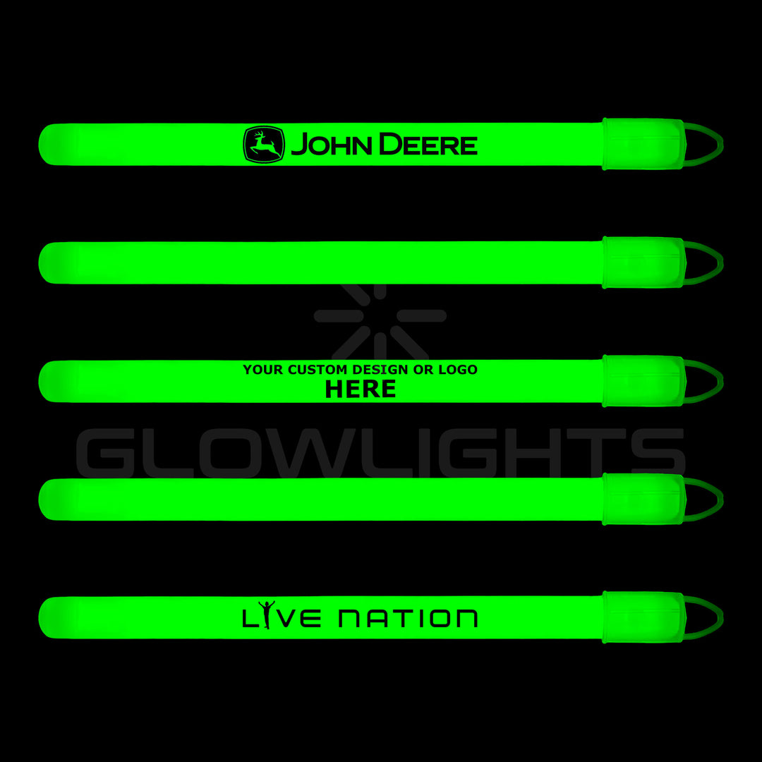 Custom Imprinted 6" Glow Light Sticks