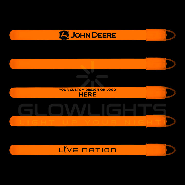 Custom Imprinted 6" Glow Light Sticks