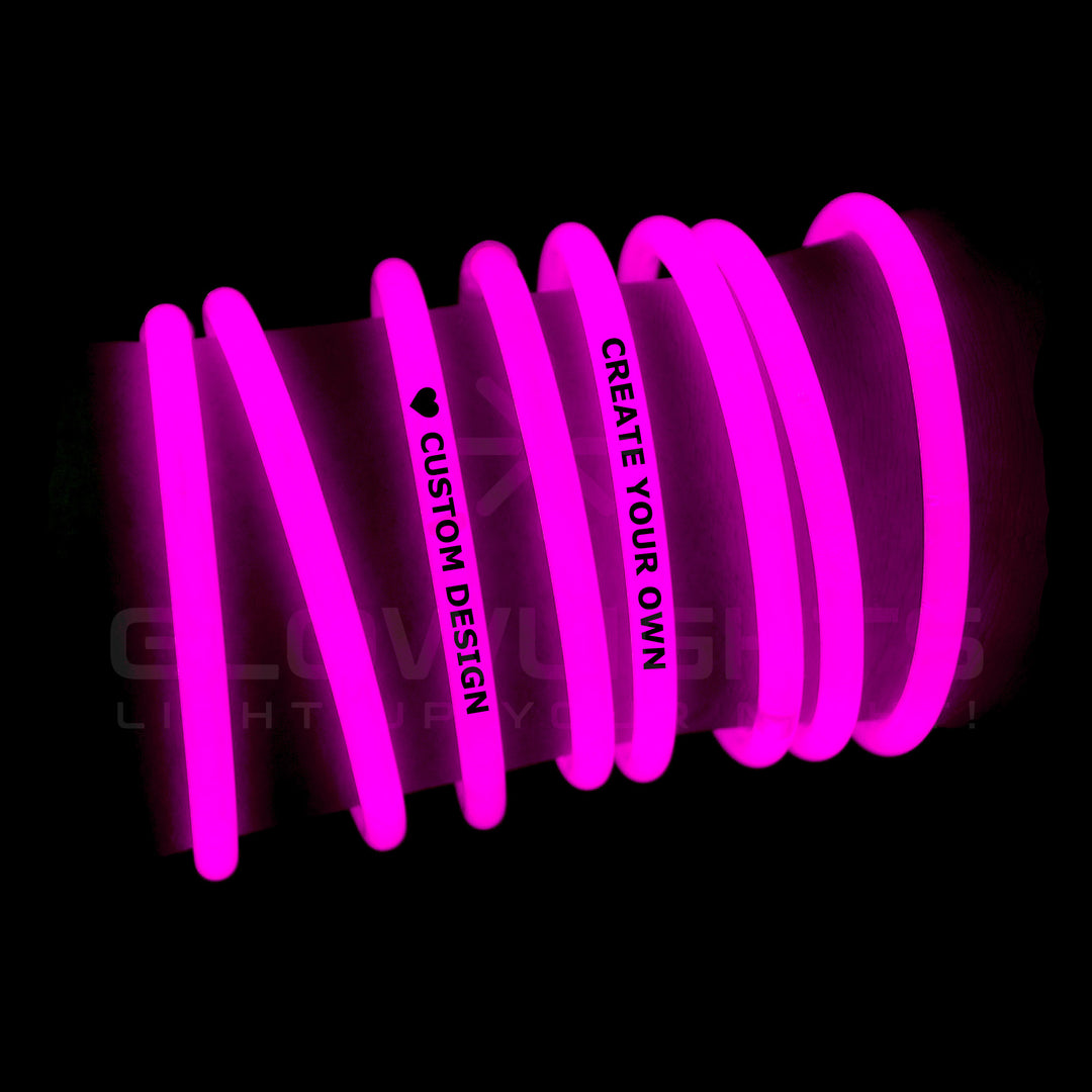 Custom Imprinted 8" Glow Bracelets