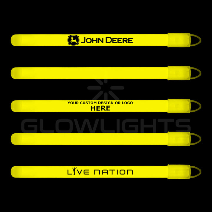 Custom Imprinted 6" Glow Light Sticks